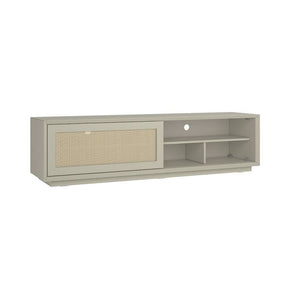 [OUTLET] Rack Corumbá com Tela Off White 160 cm