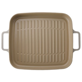 Frigideira Grill 28cm/1,6L - Indução com Revestimento Cerâmico - FIKA - Neoflam - Cor Pérola